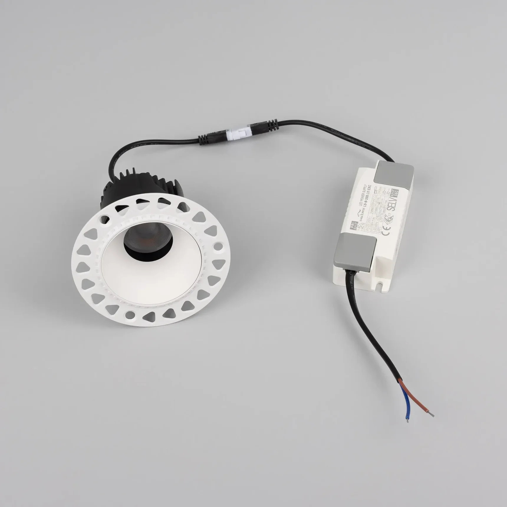 Светильник MS-ARADO-TRIMLESS-R65-9W Warm3000 (WH-WH, 55 deg, 230V) (Arlight, IP20 Металл, 5 лет) 052409