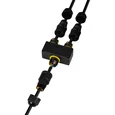 Коннектор NEO-GERM-3pin-Y-WTW (4-8mm) (Arlight, IP68) 053435