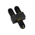 Коннектор NEO-GERM-3pin-Y-WTW (4-8mm) (Arlight, IP68) 053435