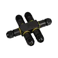 Коннектор NEO-GERM-3pin-TT-WTW (4-8mm) (Arlight, IP68) 053445