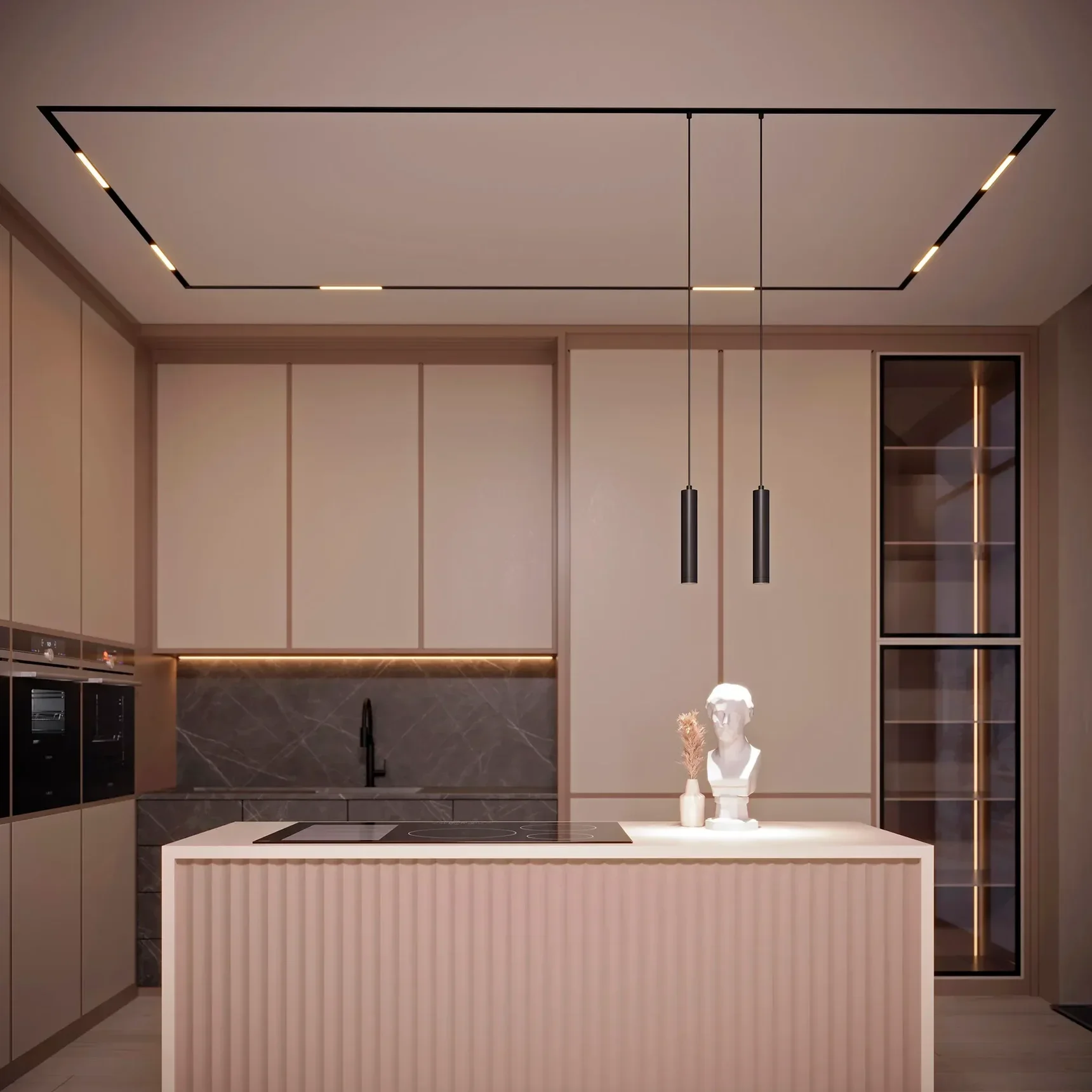 Светильник MAG-ORIENT-FLAT-L465-16W Day4000-MIX (BK, 100 deg, 48V, TUYA Zigbee) (Arlight, IP20 Металл, 5 лет) 053812