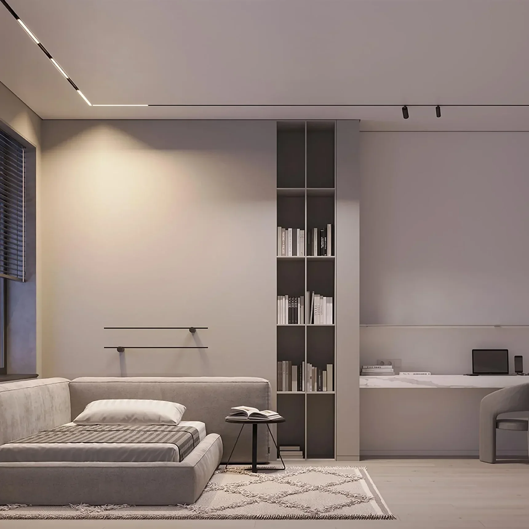 Светильник MAG-ORIENT-FLAT-L465-16W Day4000-MIX (BK, 100 deg, 48V, TUYA Zigbee) (Arlight, IP20 Металл, 5 лет) 053812