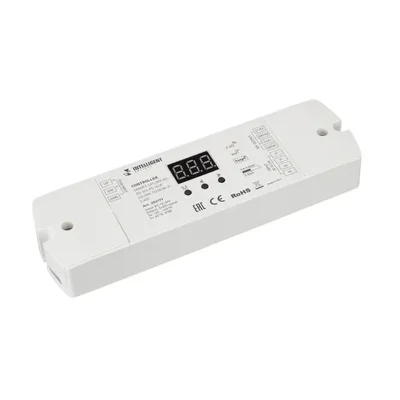 INTELLIGENT ARLIGHT Контроллер SMART-SPI-302-82-2G-SH-PS-SUF (12-24V, TUYA Wi-Fi, 2.4G) (IARL, IP20 Пластик, 5 лет) 054177