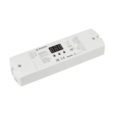 INTELLIGENT ARLIGHT Контроллер SMART-SPI-302-72-2G-RGB/RGBW-SUF (12-24V, ZigBee, 2.4G) (IARL, IP20 Пластик, 5 лет) 054178