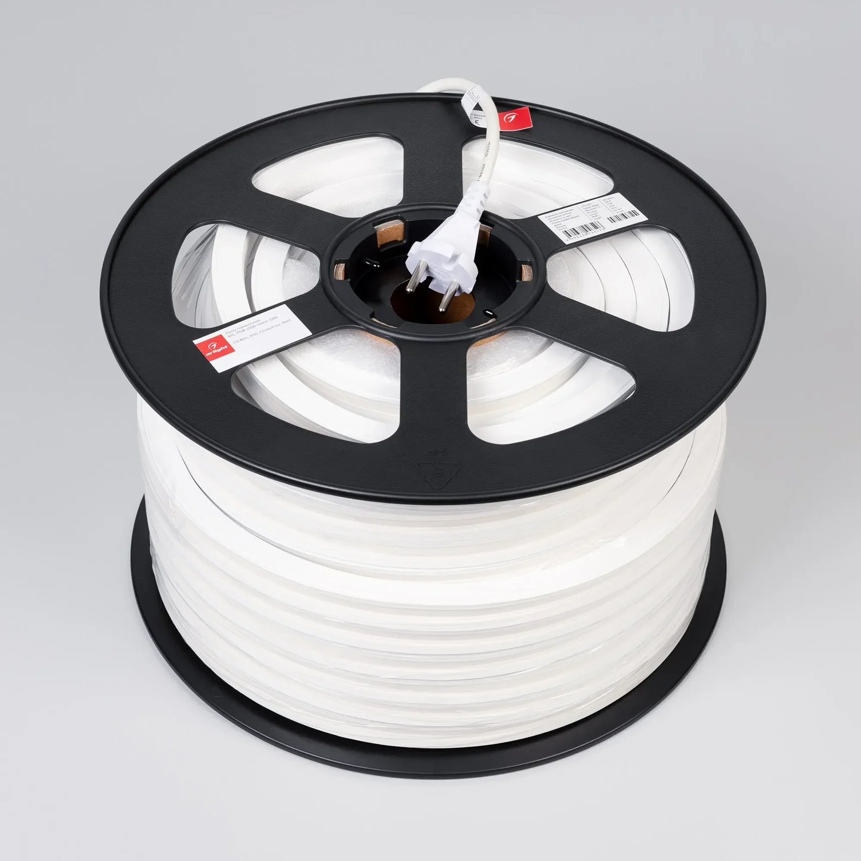 Светодиодная лента герметичная ARL-PSW-U320-16mm 230V White6000 (10 W/m, IP65, FlickerFree, 30m) (Arlight, -) 054195