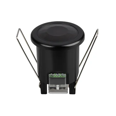 Датчик движения NAVE-PIR-BUILT-R50-400W-BK (230V, 0.6A, MINI, IP20) (Arlight, Пластик, 5 лет) 054730