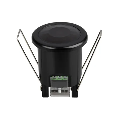 Датчик движения NAVE-PIR-BUILT-R50-400W-BK (230V, 1.7A, MINI, IP20) (Arlight, Пластик, 5 лет) 054730(1)