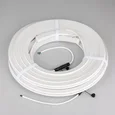 Светодиодная лента герметичная MOONLIGHT-PRO-SIDE-X360-20x20mm 24V RGB (12 W/m, IP67, 10m, wire x2) (Arlight, Вывод боковой, 5 лет) 054983