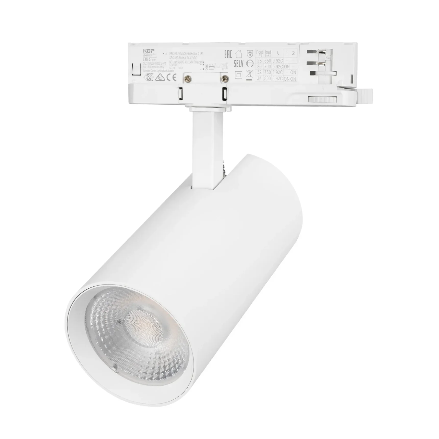 Светильник LGD-GERA-4TR-R90-30W Day4000 (WH, 55 deg, 230V) (Arlight, IP20 Металл, 5 лет) 055133