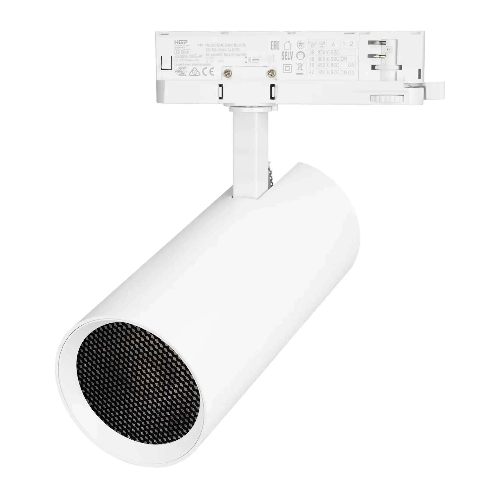 Светильник LGD-GERA-4TR-R90-40W Day4000 (WH, 55 deg, 230V) (Arlight, IP20 Металл, 5 лет) 055143