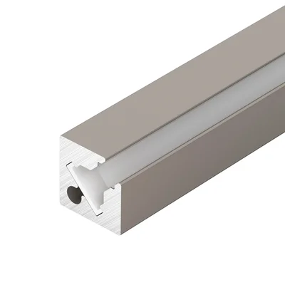 Профиль c экраном SL-KANT-H10-SQUARE-2000 CHAMPAGNE GOLD (Arlight, Алюминий+пластик) 055320 055320