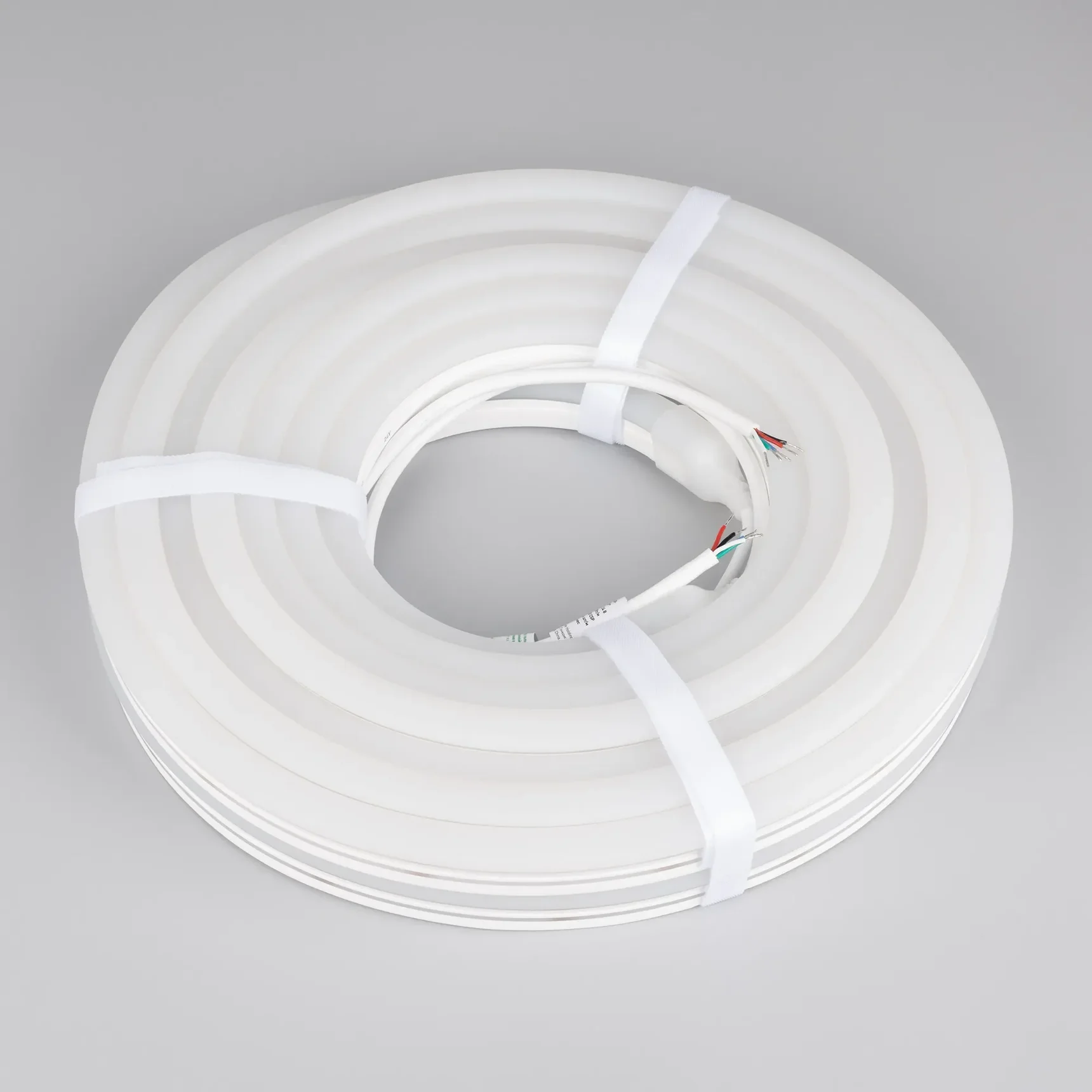 Светодиодная лента герметичная MOONLIGHT-PRO-SIDE-X336-12x24mm 24V RGBW-Day (12 W/m, IP68, 10m, wire x2) (Arlight, Вывод прямой, 5 лет) 055329