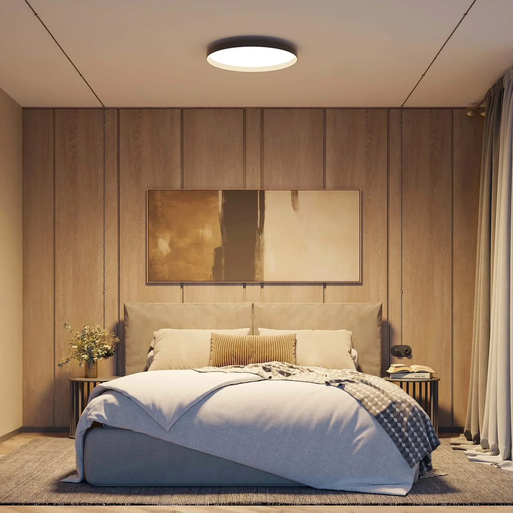 Светильник SP-ESTELY-R450-40W Warm3300-MIX (WH, 80 deg, 230V, TRIAC) (Arlight, IP20 Металл, 5 лет) 055367