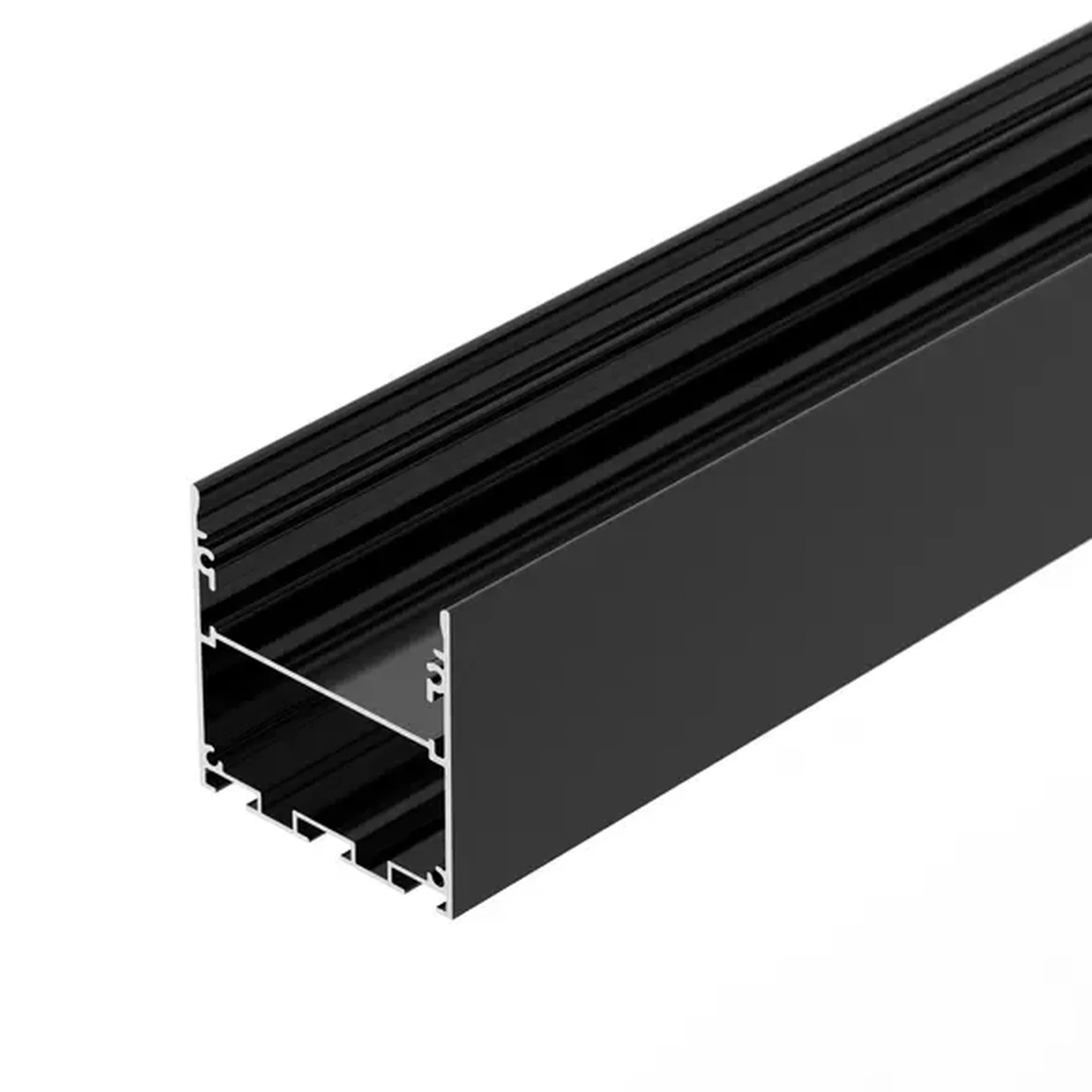 Профиль LINE-M-5050-3000 BLACK (Arlight, Алюминий) 056349