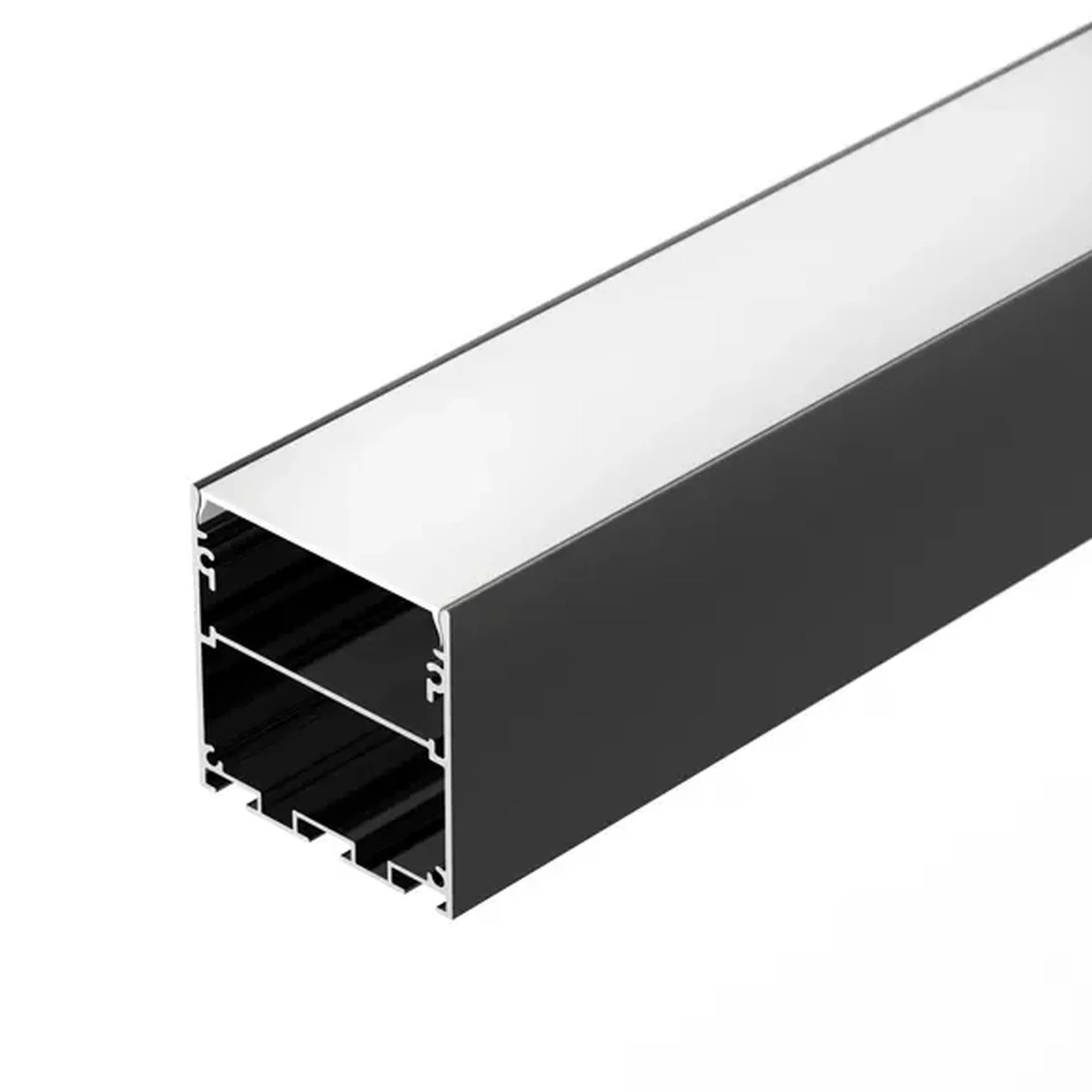 Профиль LINE-M-5050-3000 BLACK (Arlight, Алюминий) 056349