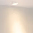 Светильник MS-VORTEX-BUILT-R110-20W Warm3000 (WH-WH, 20 deg, 230V) (Arlight, IP20 Металл, 5 лет) 056565