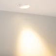 Светильник MS-VORTEX-BUILT-R135-30W Warm3000 (WH-WH, 30 deg, 230V) (Arlight, IP20 Металл, 5 лет) 056569