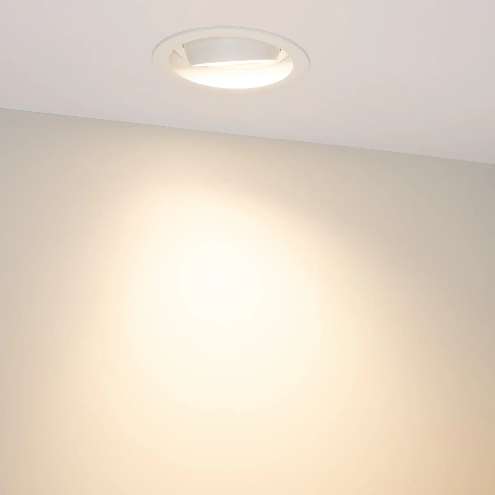 Светильник MS-VORTEX-BUILT-R135-30W Warm3000 (WH-WH, 50 deg, 230V) (Arlight, IP20 Металл, 5 лет) 056571