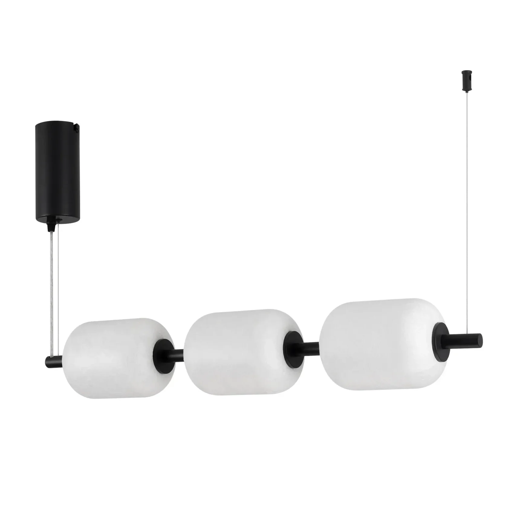 Светильник SP-CARAMELA-HANG-L720-12W Warm2700 (BK, 360 deg, 230V) (Arlight, IP20 Натуральный шелк, 3 года) 056885