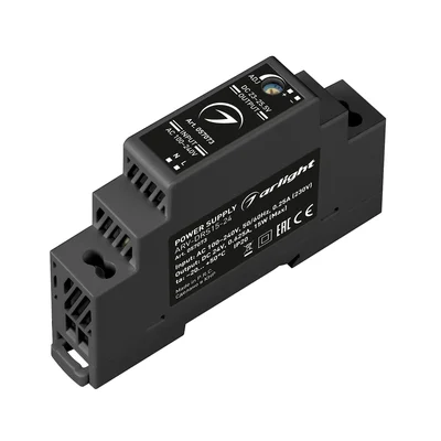 Блок питания ARV-DRS-15-24 (24V, 0.63A, 15W) (Arlight, IP20 DIN-рейка 5 лет) 057073