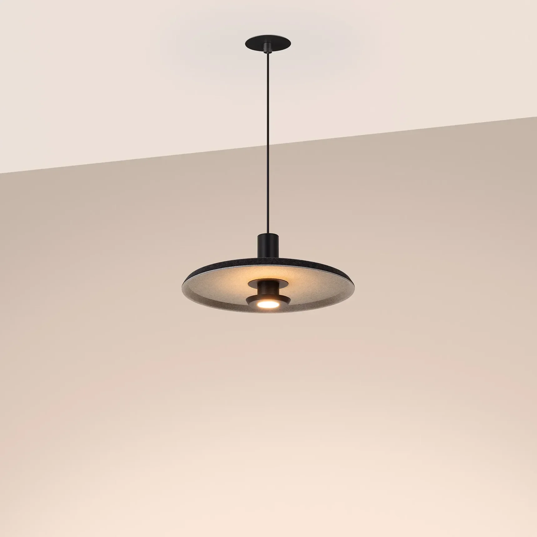 Светильник SP-KOTARO-R350-12W Warm2700 (BK-GR, 36 deg, 230V, TRIAC) (Arlight, IP20) 057222