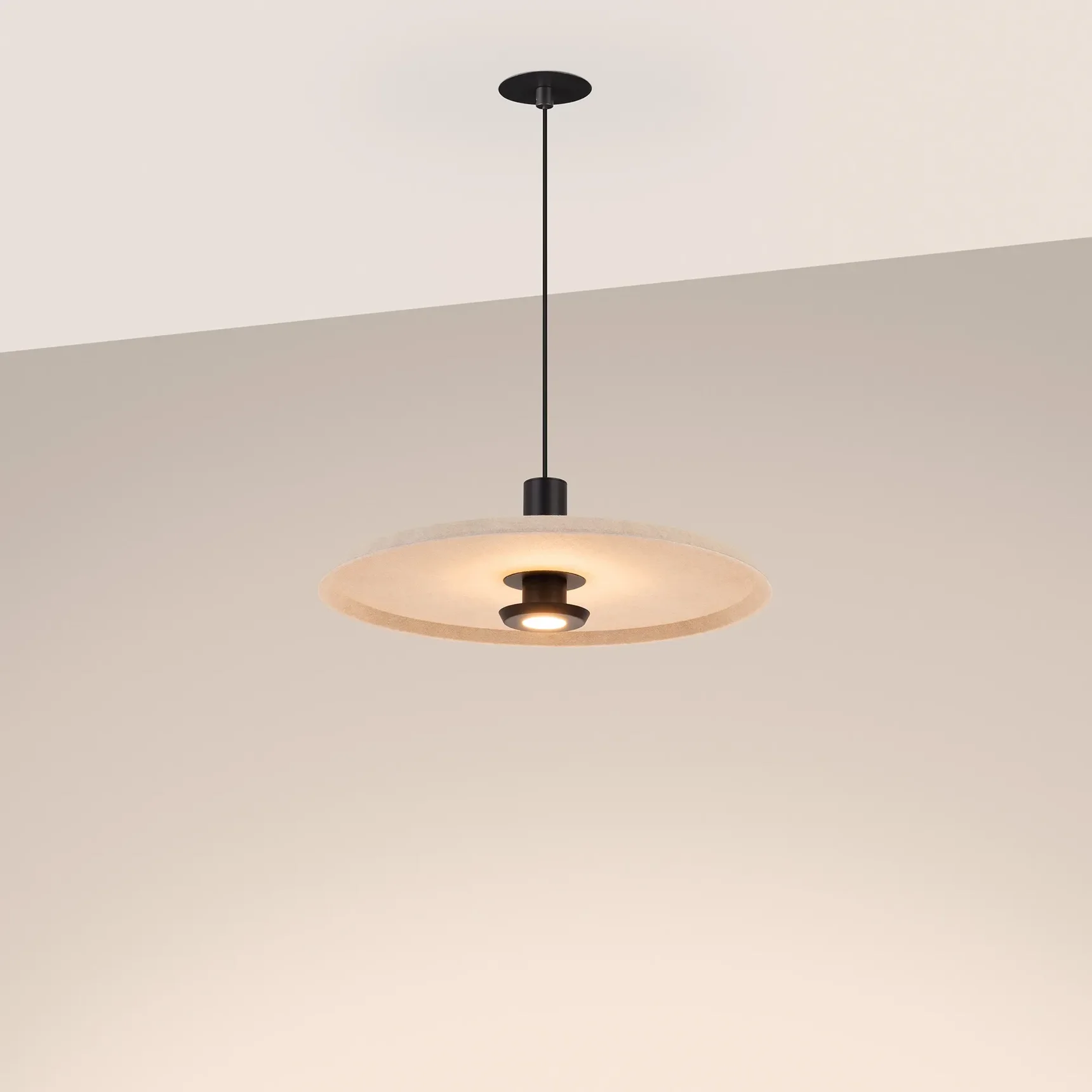 Светильник SP-KOTARO-R450-12W Warm3000 (BG-BG, 36 deg, 230V, TRIAC) (Arlight, IP20) 057227