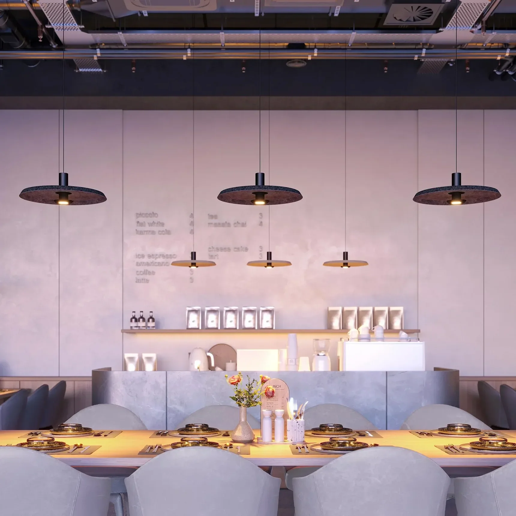 Светильник SP-KOTARO-R450-12W Warm3000 (BG-BG, 36 deg, 230V, TRIAC) (Arlight, IP20) 057227