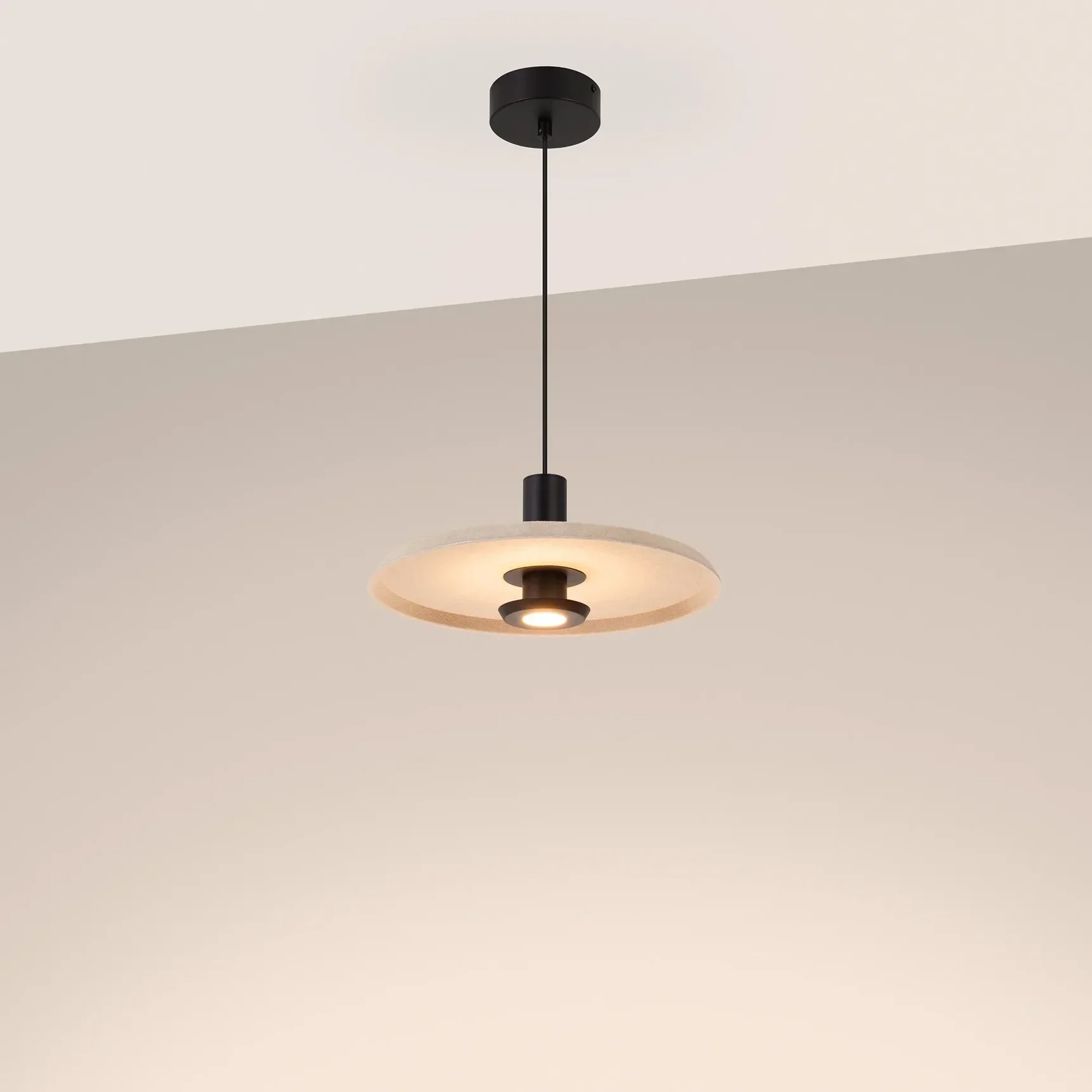 Светильник SP-KOTARO-R350-12W Warm3000 (BG-BG, 36 deg, 230V, TRIAC) (Arlight, IP20) 057228