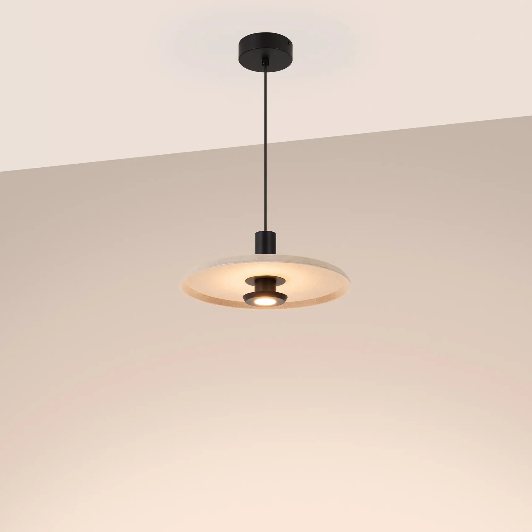 Светильник SP-KOTARO-R350-12W Warm2700 (BG-BG, 36 deg, 230V, TRIAC) (Arlight, IP20) 057229