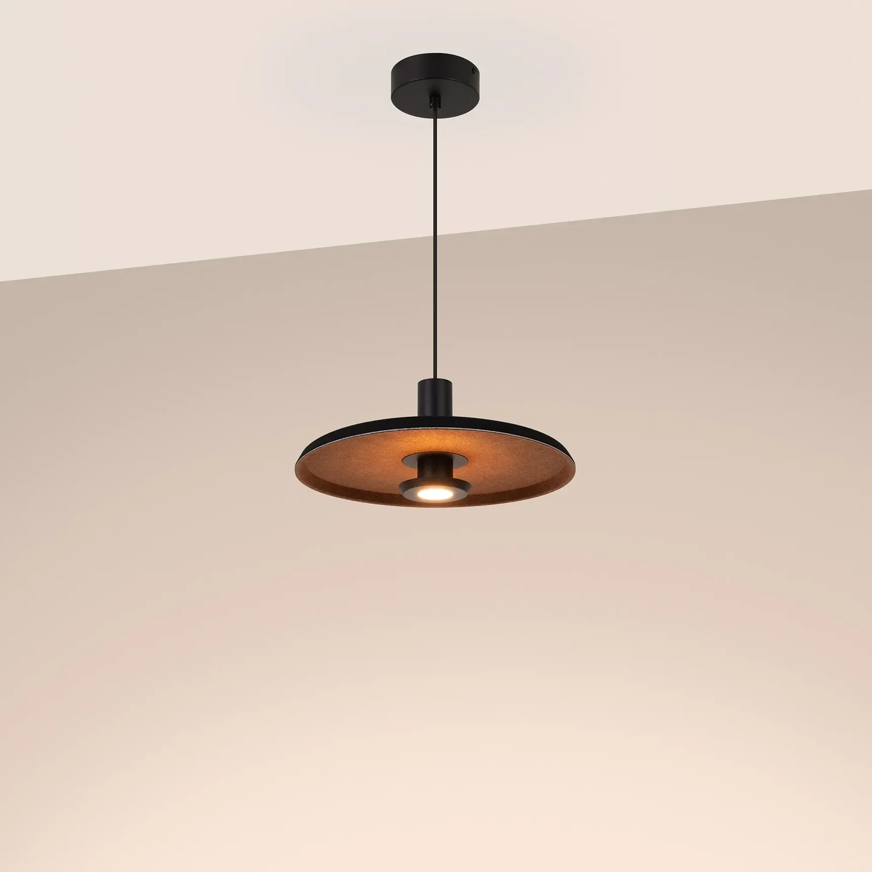 Светильник SP-KOTARO-R350-12W Warm2700 (BK-CF, 36 deg, 230V, TRIAC) (Arlight, IP20) 057231