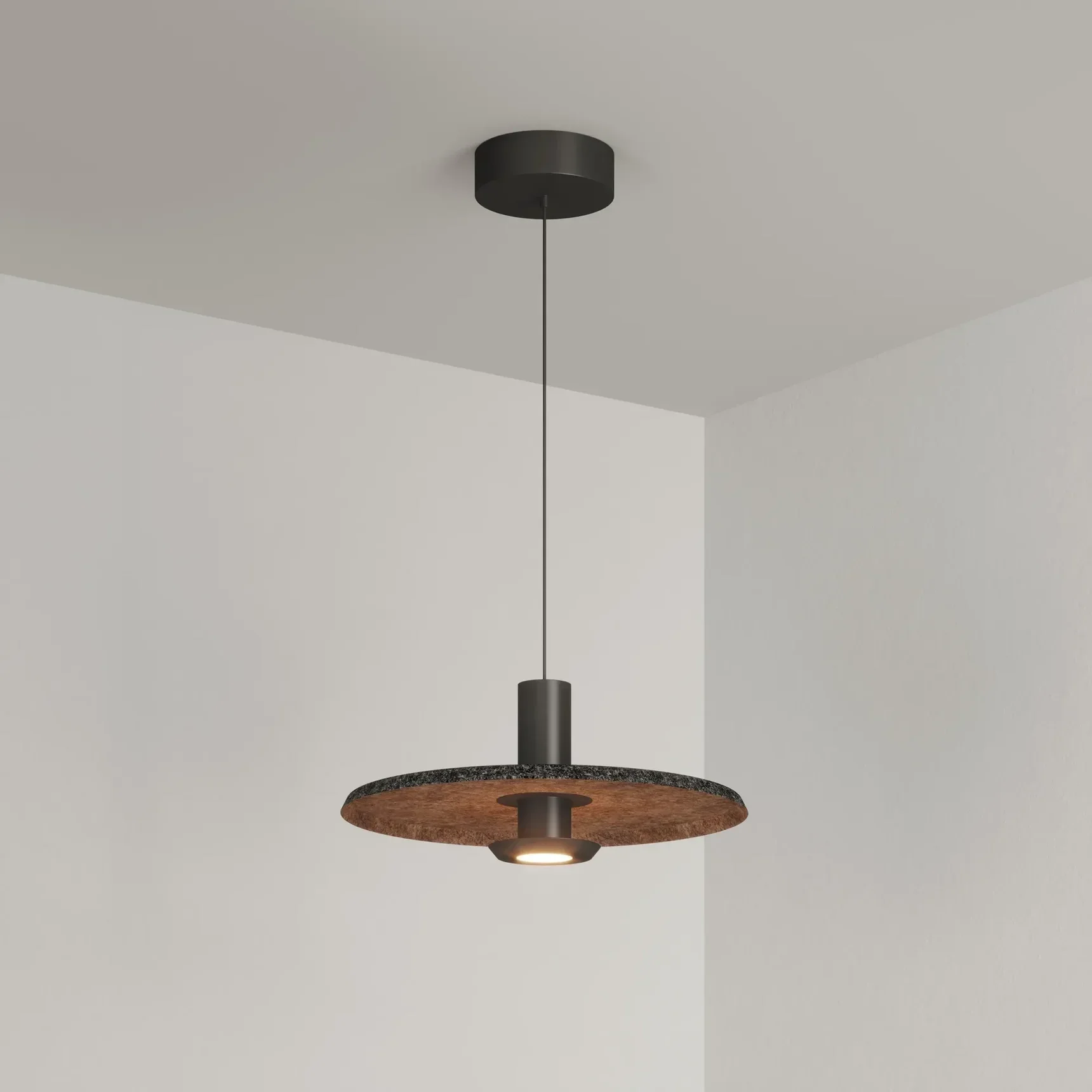 Светильник SP-KOTARO-R350-12W Warm2700 (BK-CF, 36 deg, 230V, TRIAC) (Arlight, IP20) 057231