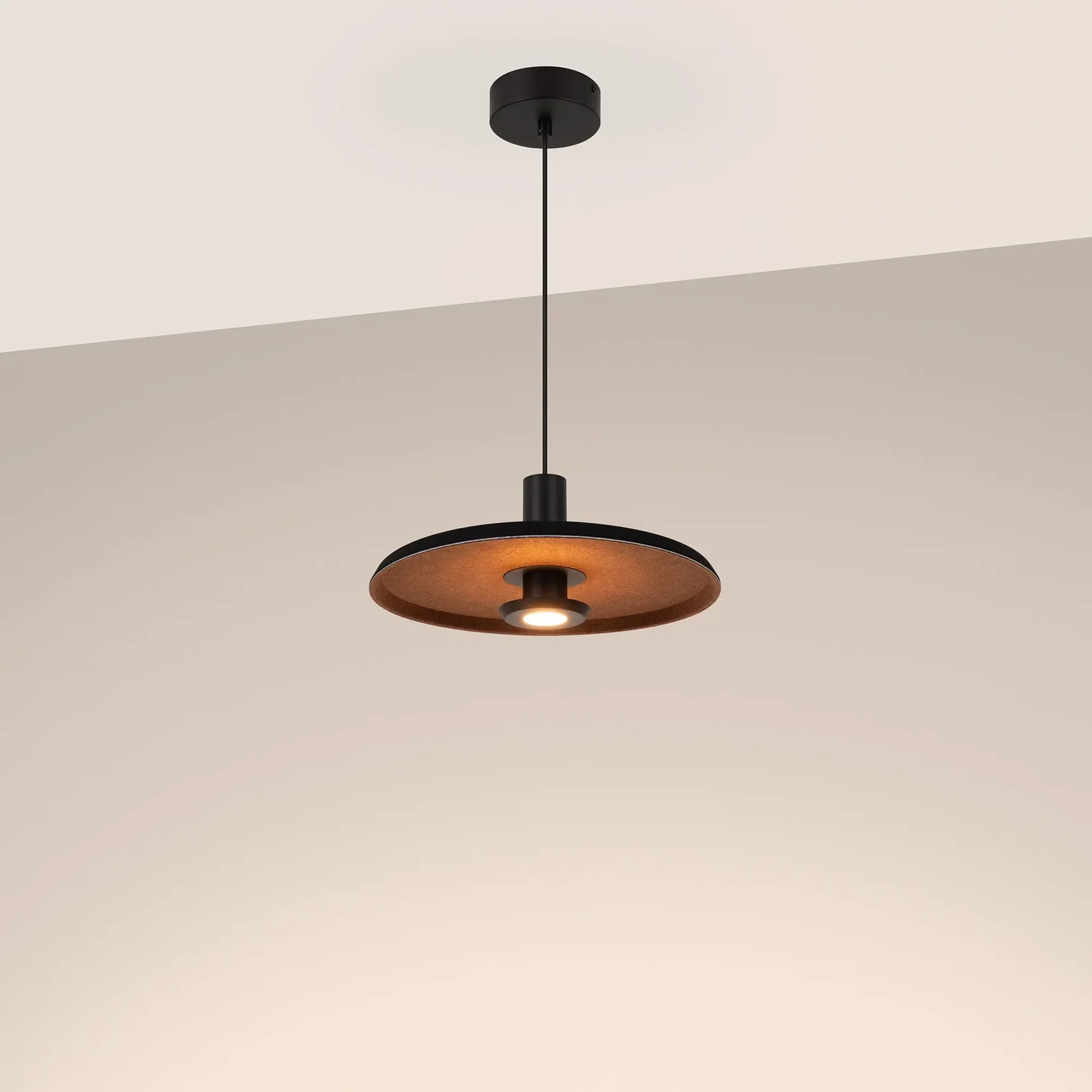 Светильник SP-KOTARO-R350-12W Warm3000 (BK-CF, 36 deg, 230V, TRIAC) (Arlight, IP20) 057232