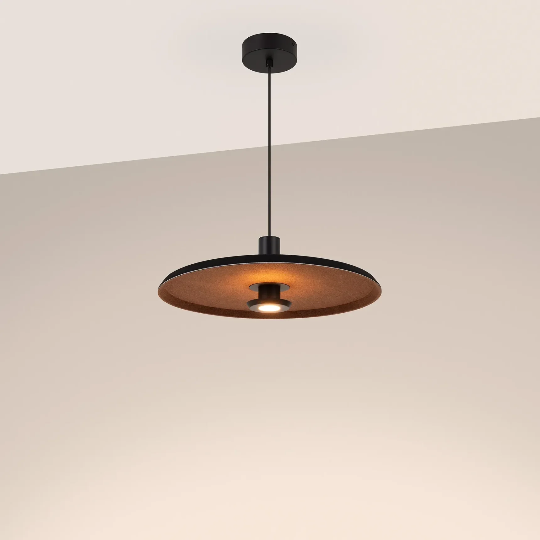 Светильник SP-KOTARO-R450-12W Warm3000 (BK-CF, 36 deg, 230V, TRIAC) (Arlight, IP20) 057233