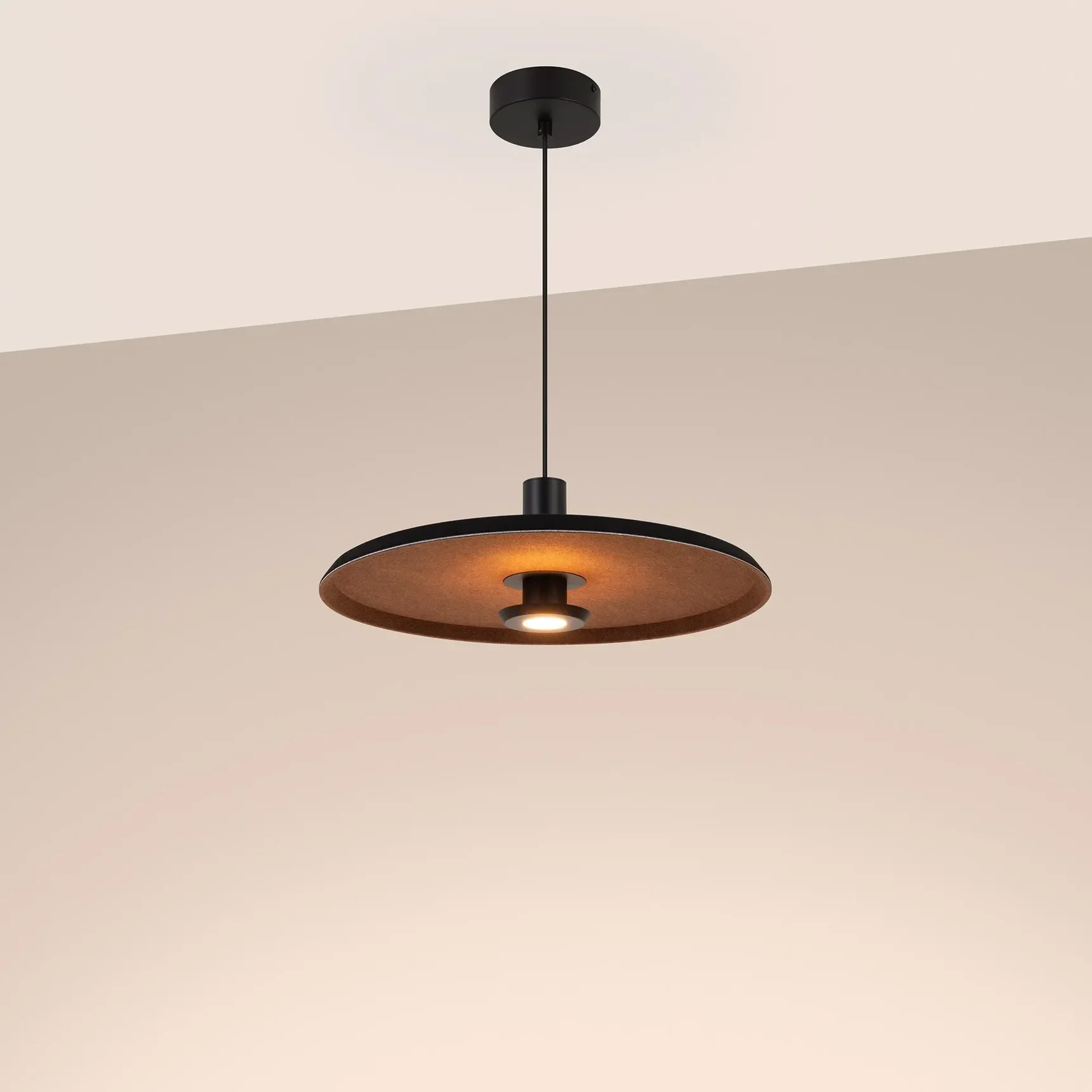 Светильник SP-KOTARO-R450-12W Warm2700 (BK-CF, 36 deg, 230V, TRIAC) (Arlight, IP20) 057234