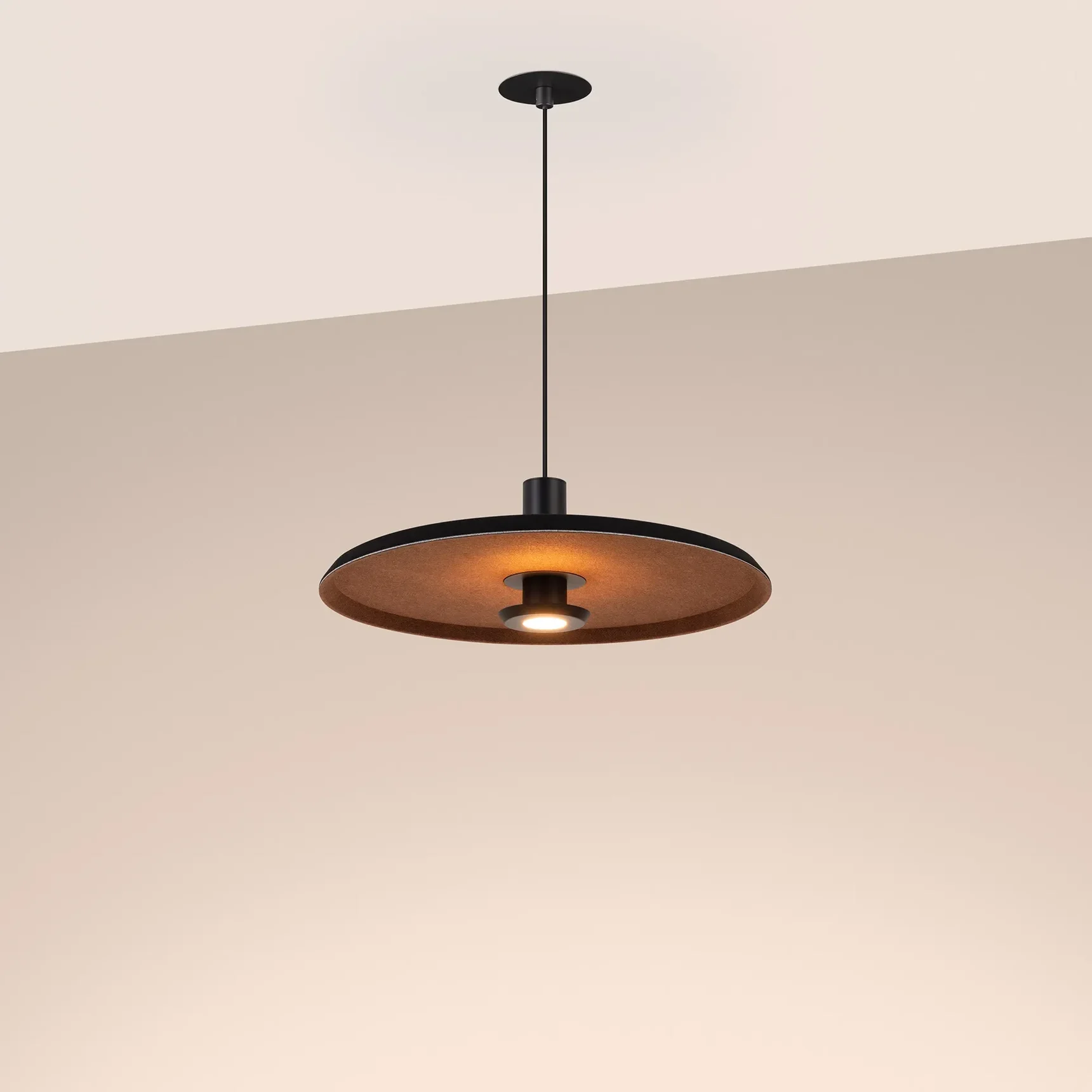 Светильник SP-KOTARO-R450-12W Warm2700 (BK-CF, 36 deg, 230V, TRIAC) (Arlight, IP20) 057234