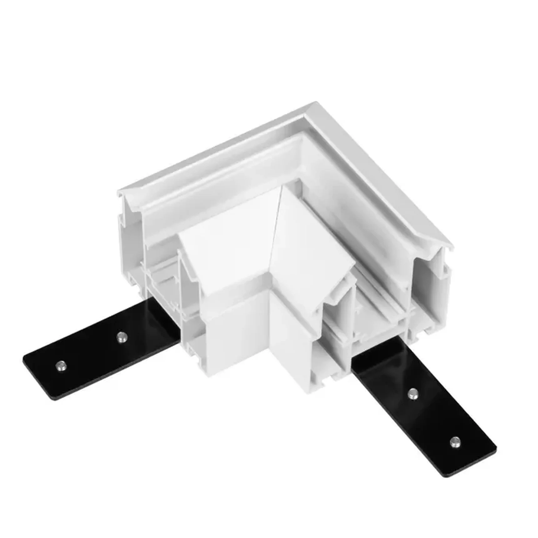 Коннектор угловой MAG-ORIENT-CON-2653-STR-G-L90 (WH) (Arlight, IP20 Металл, 3 года) 057399