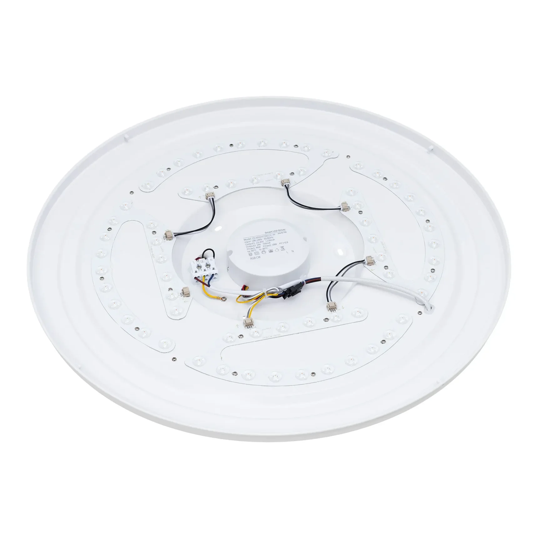 Светильник SP-FAVOR-R600-50W Day4000-MIX-RGB (WH, 100 deg, 230V, Tuya Zigbee) (Arlight, IP54 Пластик, 3 года) 057444