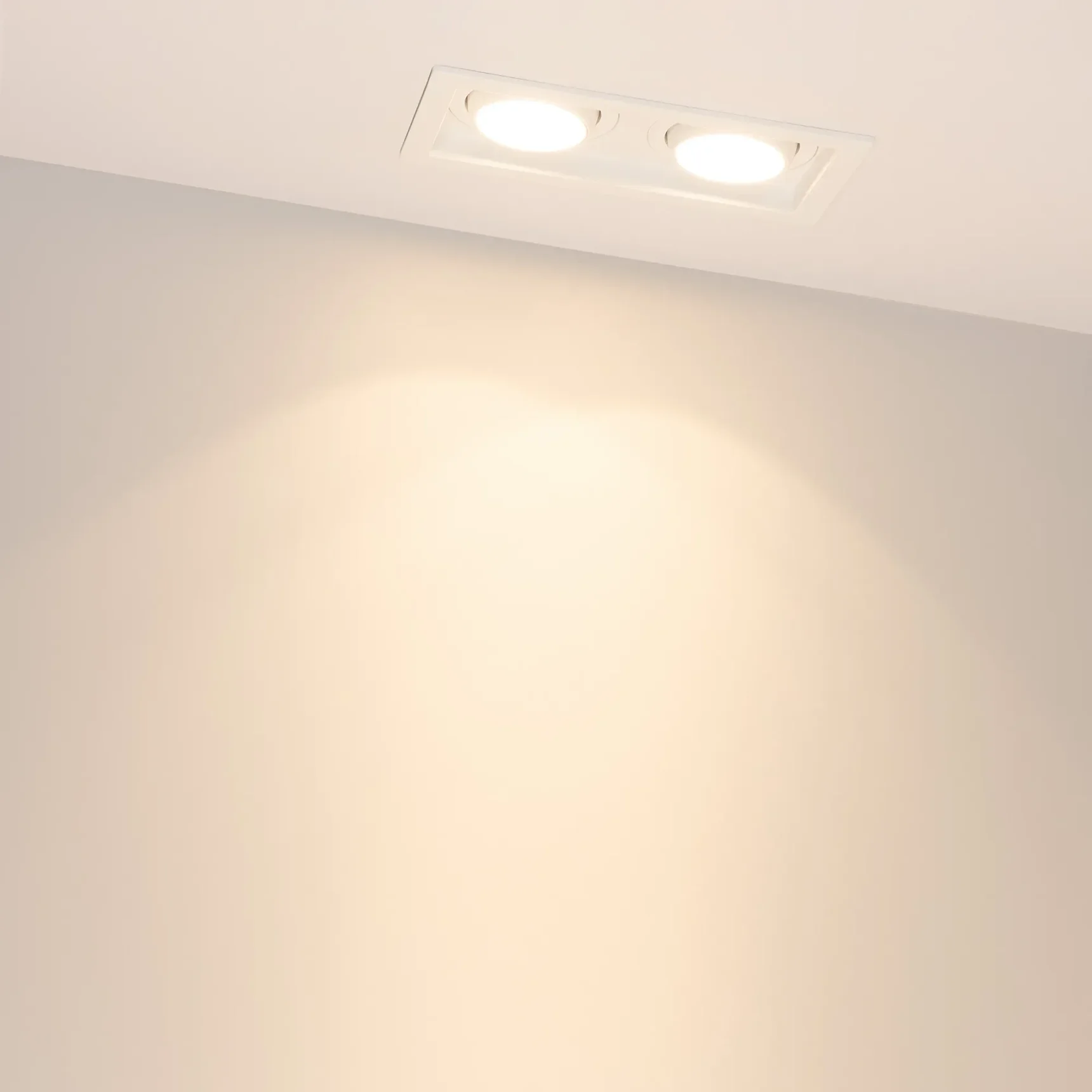 Светильник MS-VORTEX-BUILT-S170x90-2x12W Warm3000 (WH-WH, 20 deg, 230V) (Arlight, IP20 Металл, 5 лет) 057760