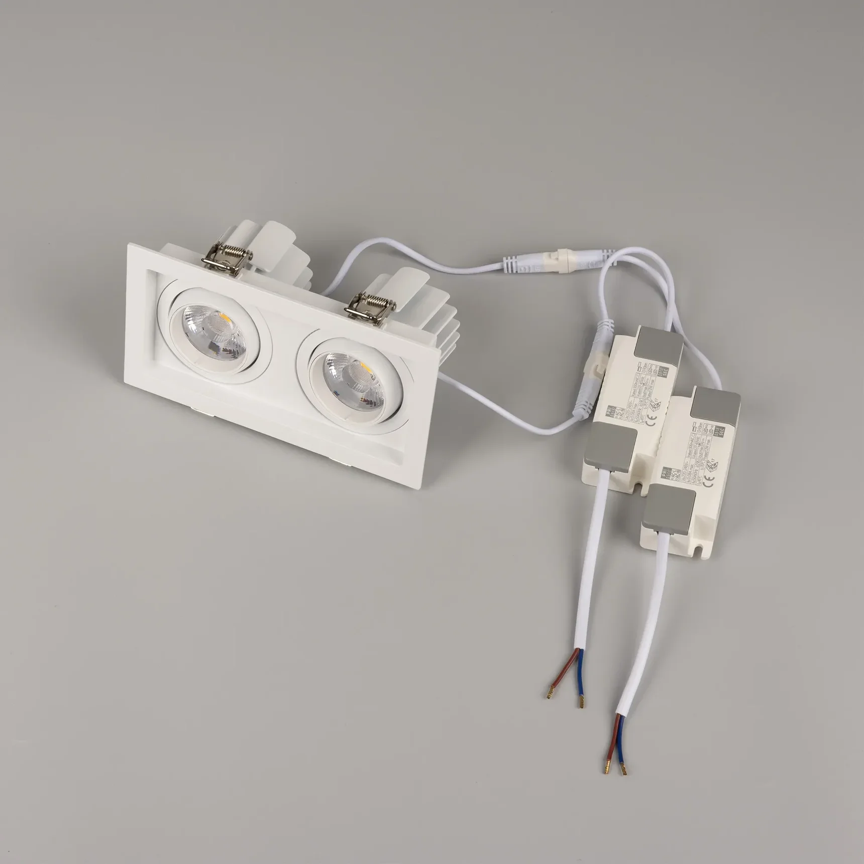 Светильник MS-VORTEX-BUILT-S170x90-2x12W Warm3000 (WH-WH, 20 deg, 230V) (Arlight, IP20 Металл, 5 лет) 057760