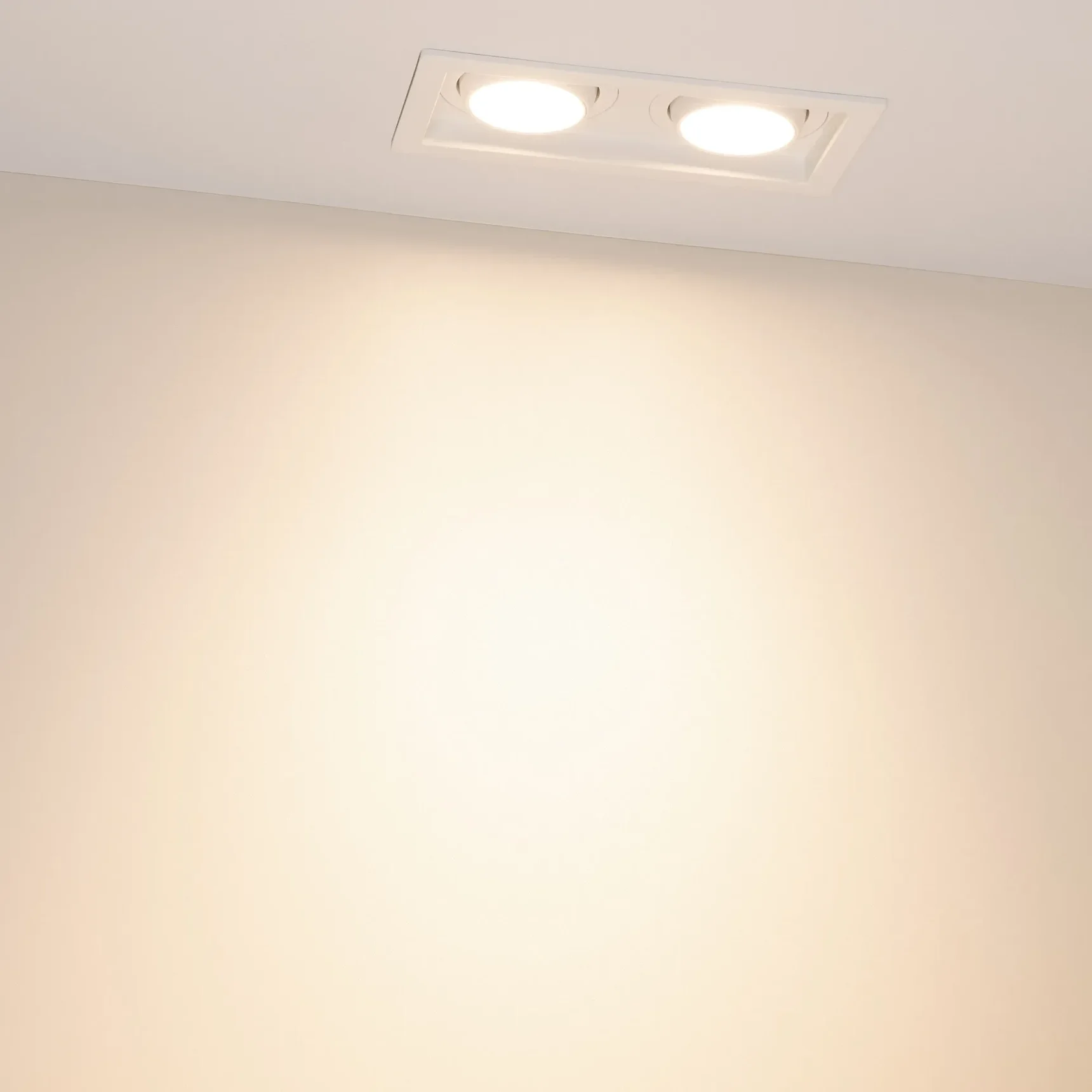 Светильник MS-VORTEX-BUILT-S170x90-2x12W Warm3000 (WH-WH, 40 deg, 230V) (Arlight, IP20 Металл, 5 лет) 057761