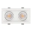 Светильник MS-VORTEX-BUILT-S170x90-2x12W Warm3000 (WH-WH, 40 deg, 230V) (Arlight, IP20 Металл, 5 лет) 057761