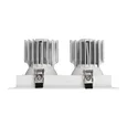 Светильник MS-VORTEX-BUILT-S210x117-2x20W Warm3000 (WH-WH, 20 deg, 230V) (Arlight, IP20 Металл, 5 лет) 057762