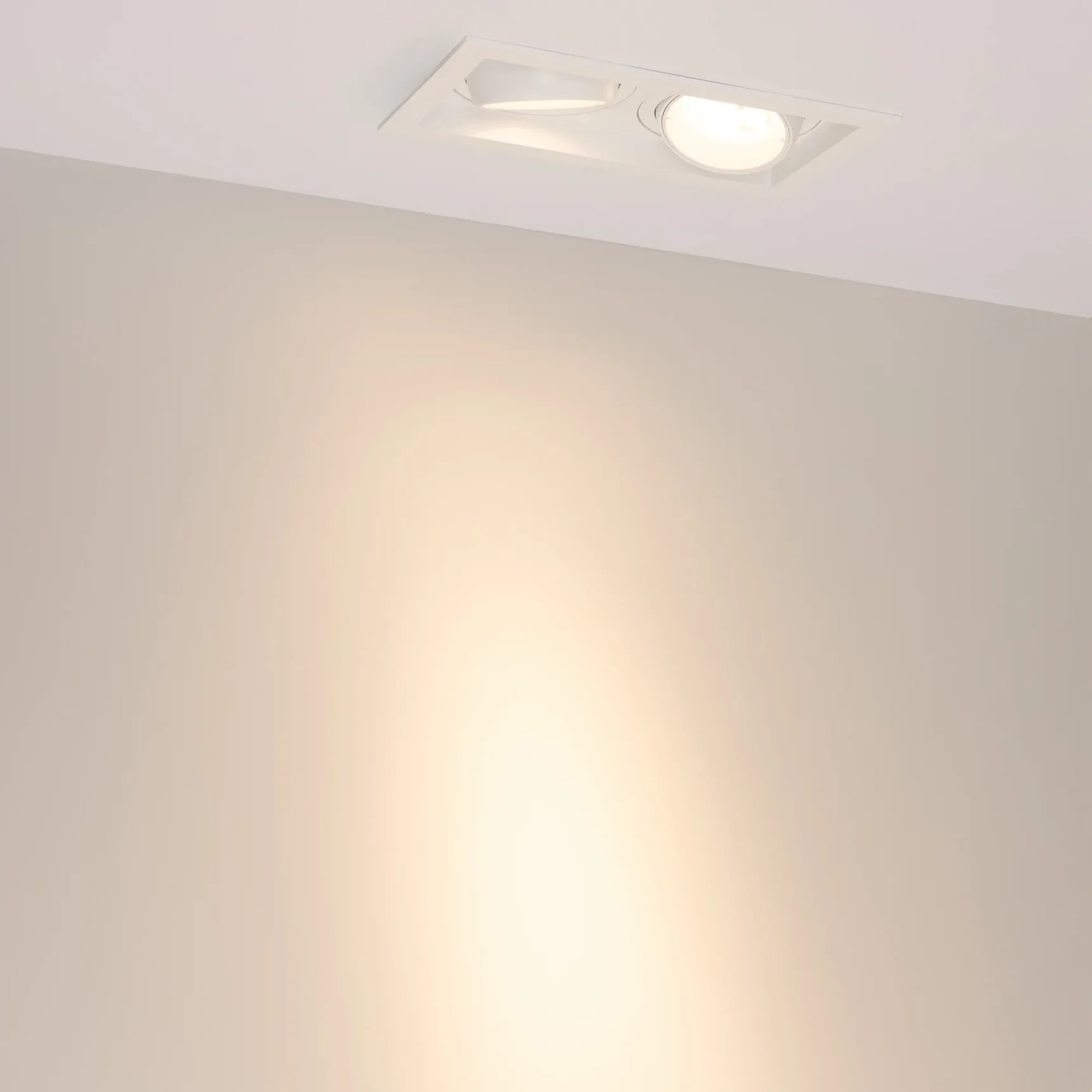 Светильник MS-VORTEX-BUILT-S210x117-2x20W Warm3000 (WH-WH, 20 deg, 230V) (Arlight, IP20 Металл, 5 лет) 057762