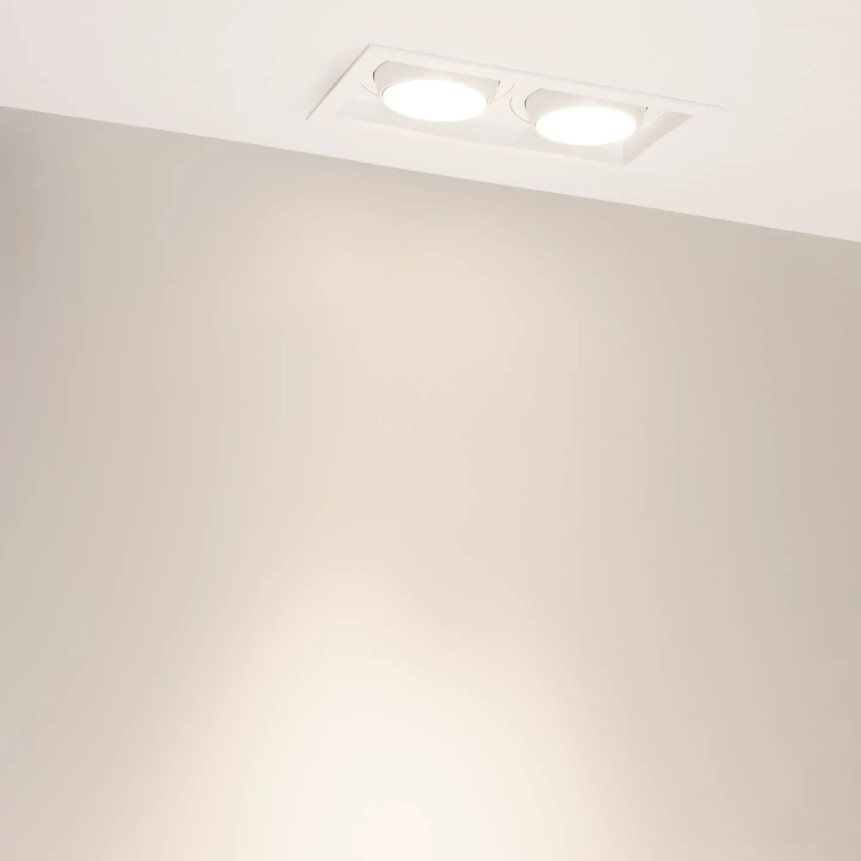Светильник MS-VORTEX-BUILT-S250x140-2x30W Day4000 (WH-WH, 30 deg, 230V) (Arlight, IP20 Металл, 5 лет) 057764
