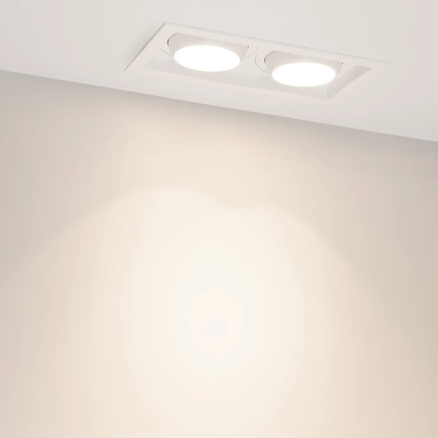 Светильник MS-VORTEX-BUILT-S250x140-2x30W Day4000 (WH-WH, 17 deg, 230V) (Arlight, IP20 Металл, 5 лет) 057765