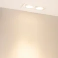 Светильник MS-VORTEX-BUILT-S250x140-2x30W Warm3000 (WH-WH, 30 deg, 230V) (Arlight, IP20 Металл, 5 лет) 057766
