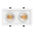 Светильник MS-VORTEX-BUILT-S250x140-2x30W Warm3000 (WH-WH, 30 deg, 230V) (Arlight, IP20 Металл, 5 лет) 057766