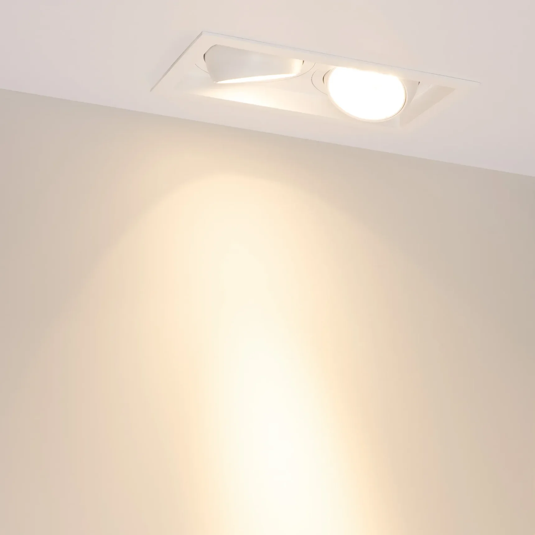 Светильник MS-VORTEX-BUILT-S250x140-2x30W Warm3000 (WH-WH, 17 deg, 230V) (Arlight, IP20 Металл, 5 лет) 057767
