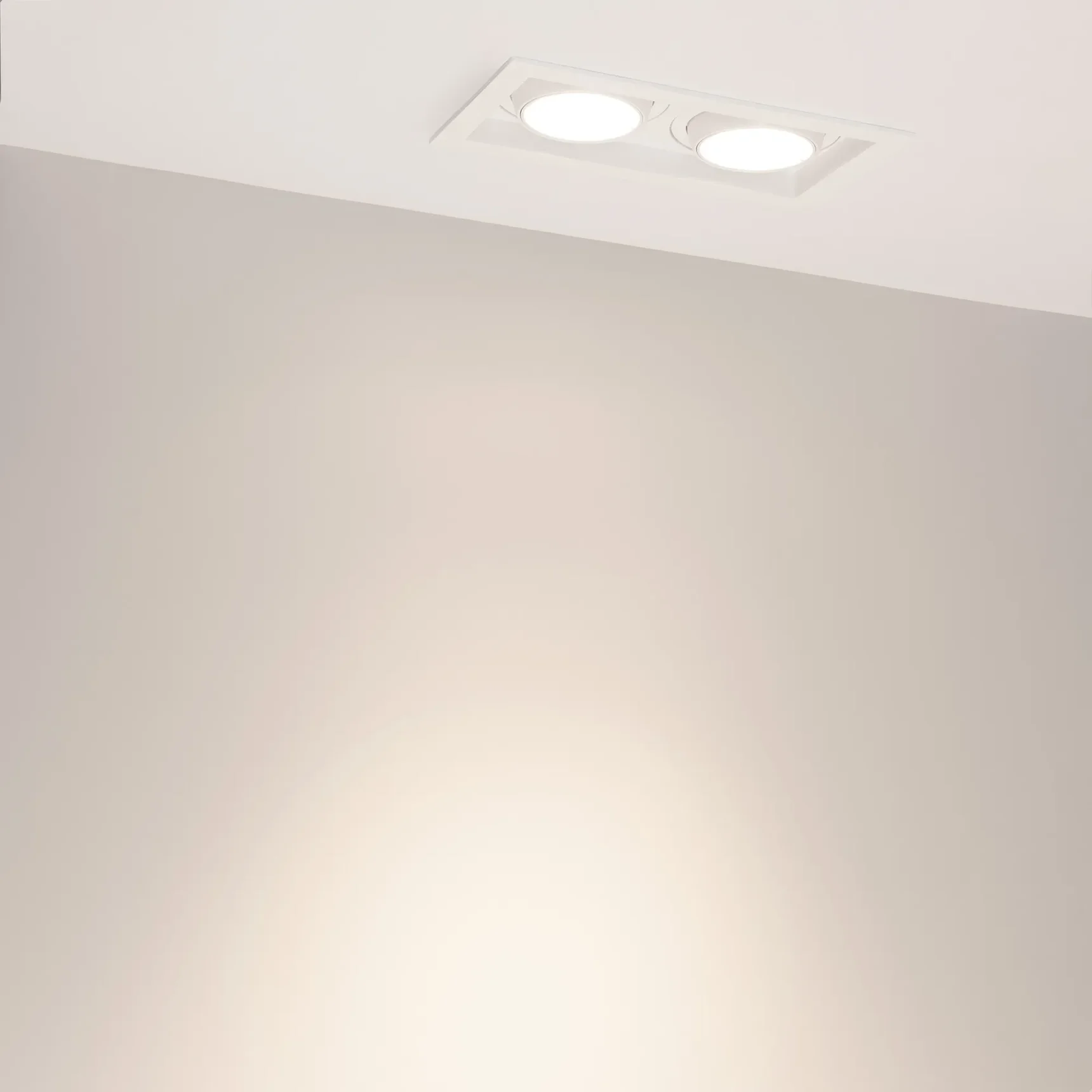 Светильник MS-VORTEX-BUILT-S210x117-2x20W Day4000 (WH-WH, 40 deg, 230V) (Arlight, IP20 Металл, 5 лет) 057768