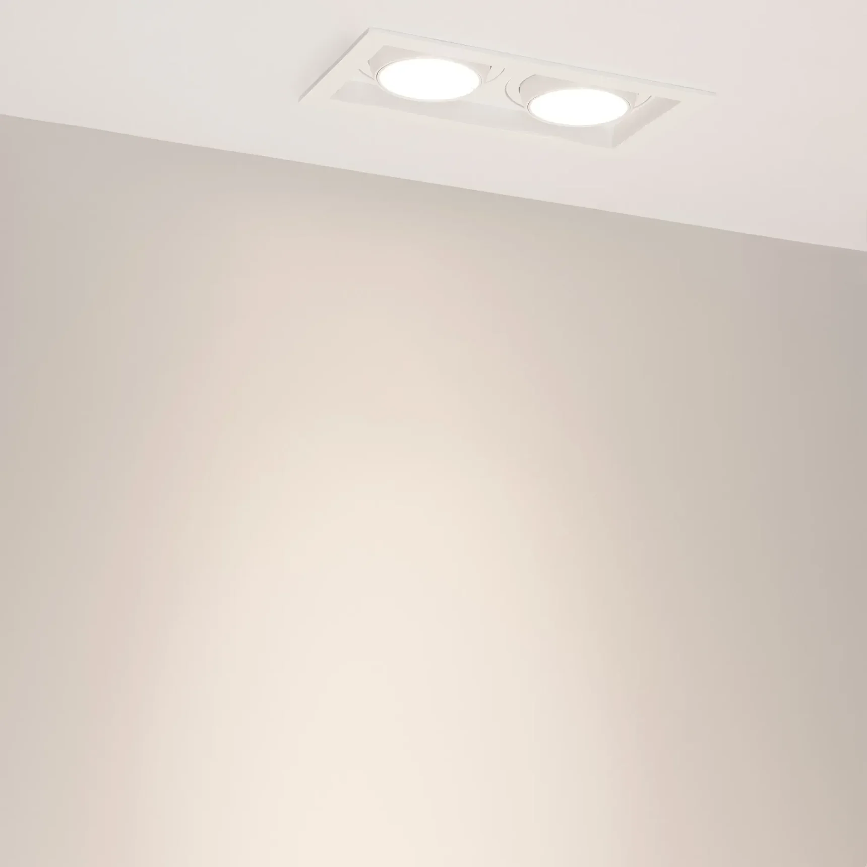 Светильник MS-VORTEX-BUILT-S210x117-2x20W Day4000 (WH-WH, 20 deg, 230V) (Arlight, IP20 Металл, 5 лет) 057769